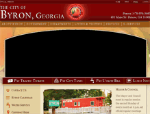 Tablet Screenshot of byronga.com